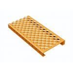 Drainage Channel Perforated O Hole Grip Strut Grating for sale