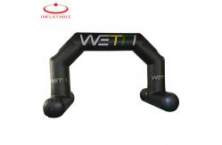 China Outdoor Event Inflatable Finish Arch Waterproof With Custom Printing supplier