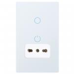 Residential 1 Gang Wifi Switch Socket Italian Standard Plug Type for sale