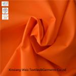 Orange 180g Light Weight 32s*32s Flame Resistant Fabric for sale