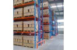 China Custom Industrial Storage Rack Steel Adjustable Single Deep Pallet Rack Shelving supplier