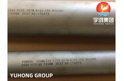 China ASTM B165 MONEL 400  Nickel Alloy Seamless Pipe Electric Power Application supplier