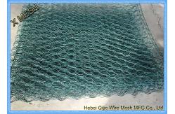 China ASTM A 975 PVC Coated Gabion Baskets Double Twisted Woven Mesh Fit Riverbank supplier