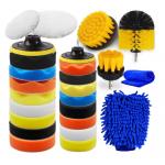 27PCS Car Polishing Pad Kit For Car Drill Polishing White Yellow Blue for sale