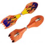 hello kitty caster board ripstick skateboard with rocket shape pink orange blue
