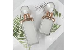China 15ml 30ml Airless Empty Makeup Bottles Double Wall Square ABS Cap supplier