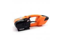 China Portable Electric Baler Orange PET And PP Removable Battery supplier