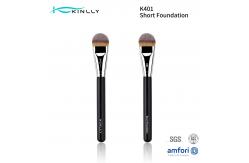 China 1 Pcs Black Handle Foundation Luxury Makeup Brushes supplier