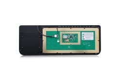 China Ruggedized Tough Industrial Silicone Keyboard With Sealed Touchpad supplier