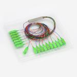 12 Colors 1.5m PVC PLC SMF 28e Fiber Tube Splitter for sale