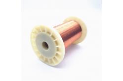 China 155 Class UEW155 0.032mm Magnet Enameled Copper Wire supplier