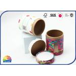 Die Cut Printed Customized Size Paper Packaging Tube Eco Friendly