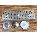 Rock Wool Galvanized Steel Insulation Anchor pins With Round Self locking washer