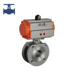 Versatile Pneumatic Thin Ball Valve for Normal and High Temperature Applications for sale