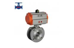 China Versatile Pneumatic Thin Ball Valve for Normal and High Temperature Applications supplier