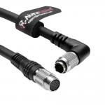 Alvin's Cables Keyence CB-B05LU Extension Cable with L-Shaped Connector 0.5m| 1.6ft, Right Angle 20 Pin Male to Female Sensor Head to Controller Cable for Keyence LJ-X8000 LJ-V7000 XG-X Series for sale