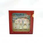 Museum Commemorative Metallic Fridge Sticker Commemorative Promotion Art Gifts for sale