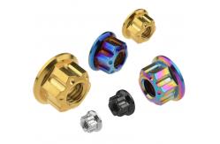 China AMS4928 Titanium Hex Nut Titanium Alloy Hexagon Nut M8 supplier
