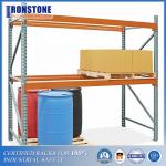 Teardrop Warehouse Pallet Racks suitable for 40x48 US standard pallets
