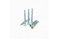 China Countersunk Head Hexagonal Socket Screw Self Tapping Roller Thread Straight Trimming supplier