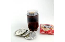 China Customized 310ml Small Clear Plastic Juice Bottles With Lids supplier