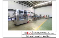 China Stainless Steel Essence Packing Bottling Filling And Capping Machine With PLC Control supplier