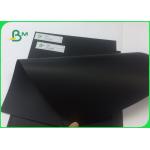 100% Wood Pulp Laminated Solid Black Cardboard For Hard Book Cover for sale