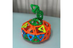 China Magnetic Tile Assembly With Versatile Shapes For Animals And Plants  Wansheng Pumpkin supplier