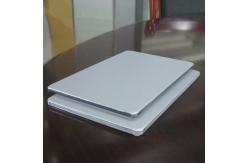 China Brushed Silver AA5005 1000mm PVDF Aluminum Composite Panel supplier