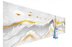 China 62kg Wall Mural Printer Machine Automatic Surface Tracking supplier