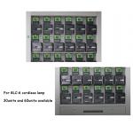 110V-240V Cree Led Headlamp Rechargeable Rack 30 Units With Private Lockers
