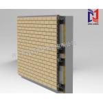 Unitized Modular Ventilated Façade  Support System for Brick Wall Support System Diversified Project Needs for sale