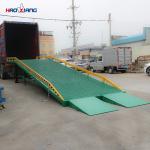 5-15tons Mobile Loading Dock Ramps Manual Temporary Dock Ramps