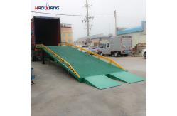 China 10 Ton Loading Yard Ramp Cargo Temporary Loading Dock Ramp supplier