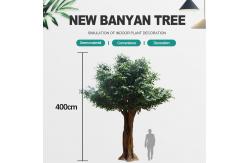 China 1000cm Height Artificial Banyan Tree Big Ficus For Outdoor Amusement Park supplier