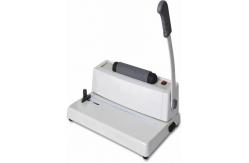China 46 Holes Single Loop Comb Binding Machine , Electric Spiral Binding Machine supplier