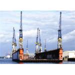 CCS 5T To 40T Shipyard Port Cranes 35m Lifting Height Floating Dock Crane for sale