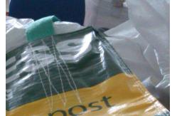 China BOPP laminated big bags with cross corner loops supplier