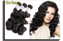 China Unprocessed Virgin Peruvian Hair Extensions Natural Wave Virgin Human Hair supplier