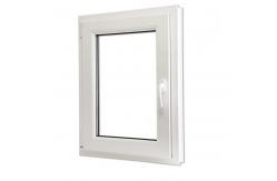 China Customized Tilt And Turn PVC Window Two Ways Open Windows Energy Saving supplier
