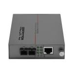 10/100M Ethernet Fiber Media Converter SC Connector Rack Mountable Unmanaged DC5V LFPT for sale
