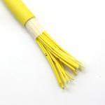 Single Mode Indoor Optical Cable , GJFJV Bundle Fiber Optic Cable 24 Core for sale