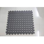 12mm Black Interlocking Foam Mats Outdoor Use 121pcs Hole Design for sale