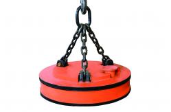 China 3.2kw Industrial Circular Crane Electromagnet For Lifting Steel Scraps supplier