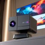 Dual Band Smart Mini Home Projector Portable 3.5inch LCD TFT Display for sale