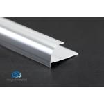 IQNET Aluminum Edge Tile Trim Decorative Quarter Round Wall Corners Shape Bright Silver Color for sale