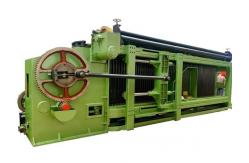 China Automatic 84*110mm Gabion Machine 4300mm PVC Wire Mesh Landscape Protection supplier