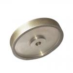 Electroplating Wood Grinding Wheel Metal Grit Silver Customized for sale
