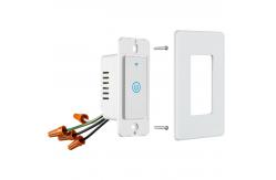 China Single Pole Tuya Smart Switch Wall Mounted Intelligent 240V 10A supplier