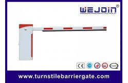 China WEJOIN IP54 6s Access Control Barrier Gate Straight 6m Boom supplier